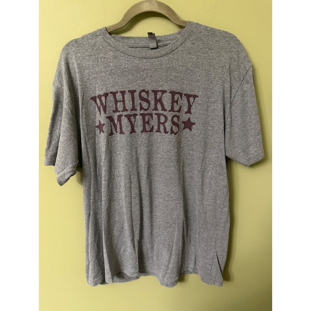 Whiskey Myers Band T-Shirt Made in the South Sz XL Gray Concert Tee